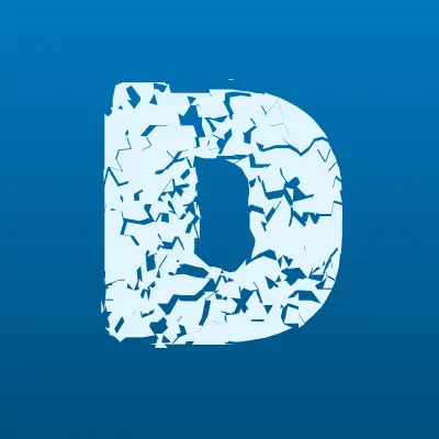 DPD, служба доставки, лого-визитка