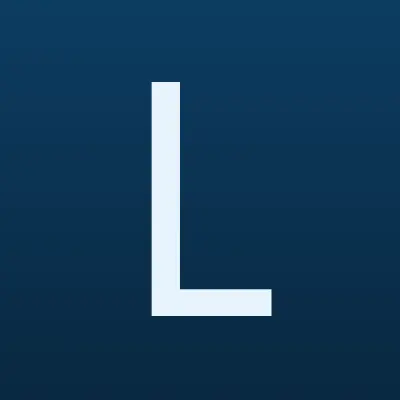 LR, лого-визитка